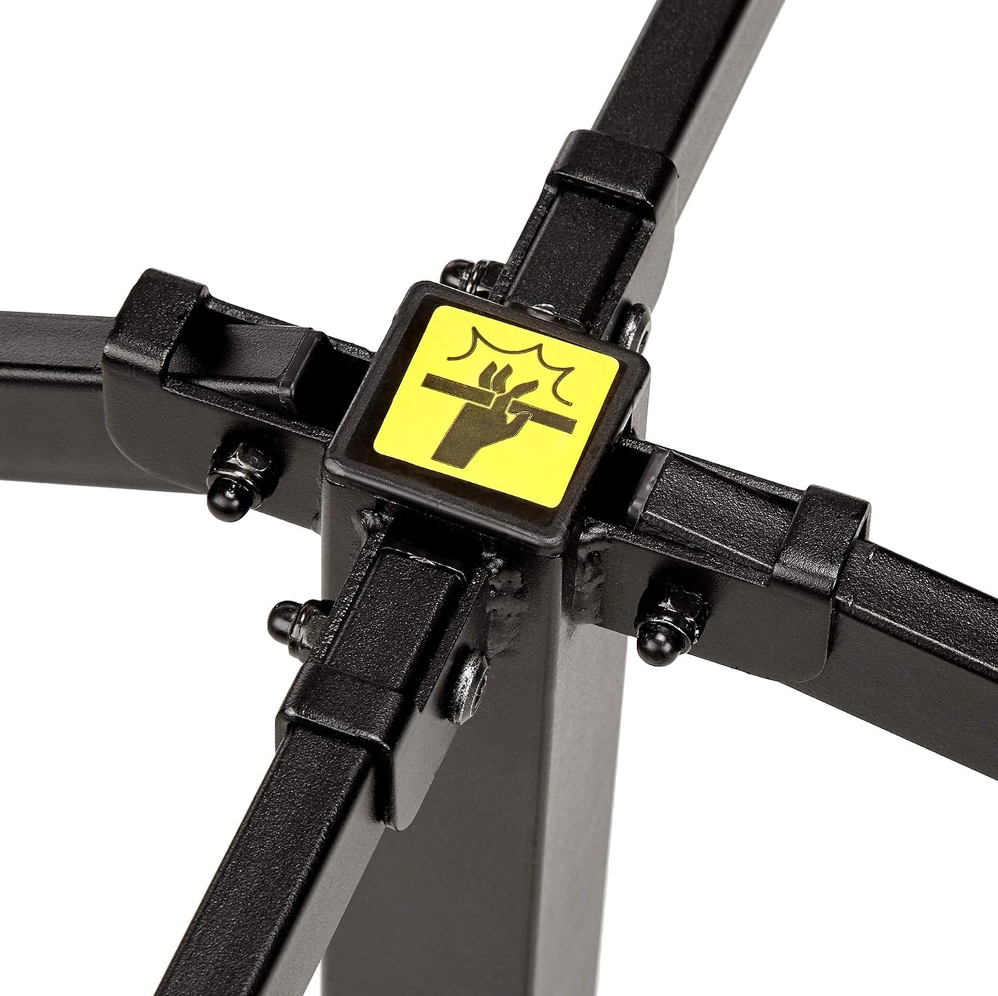 Amazon Basics Sturdy Heavy-Duty Non-Slip Platform Bed Frame Queen Size Storage, Steel Slat Support, Noise Free, Easy Assembly, 14 Inch Black