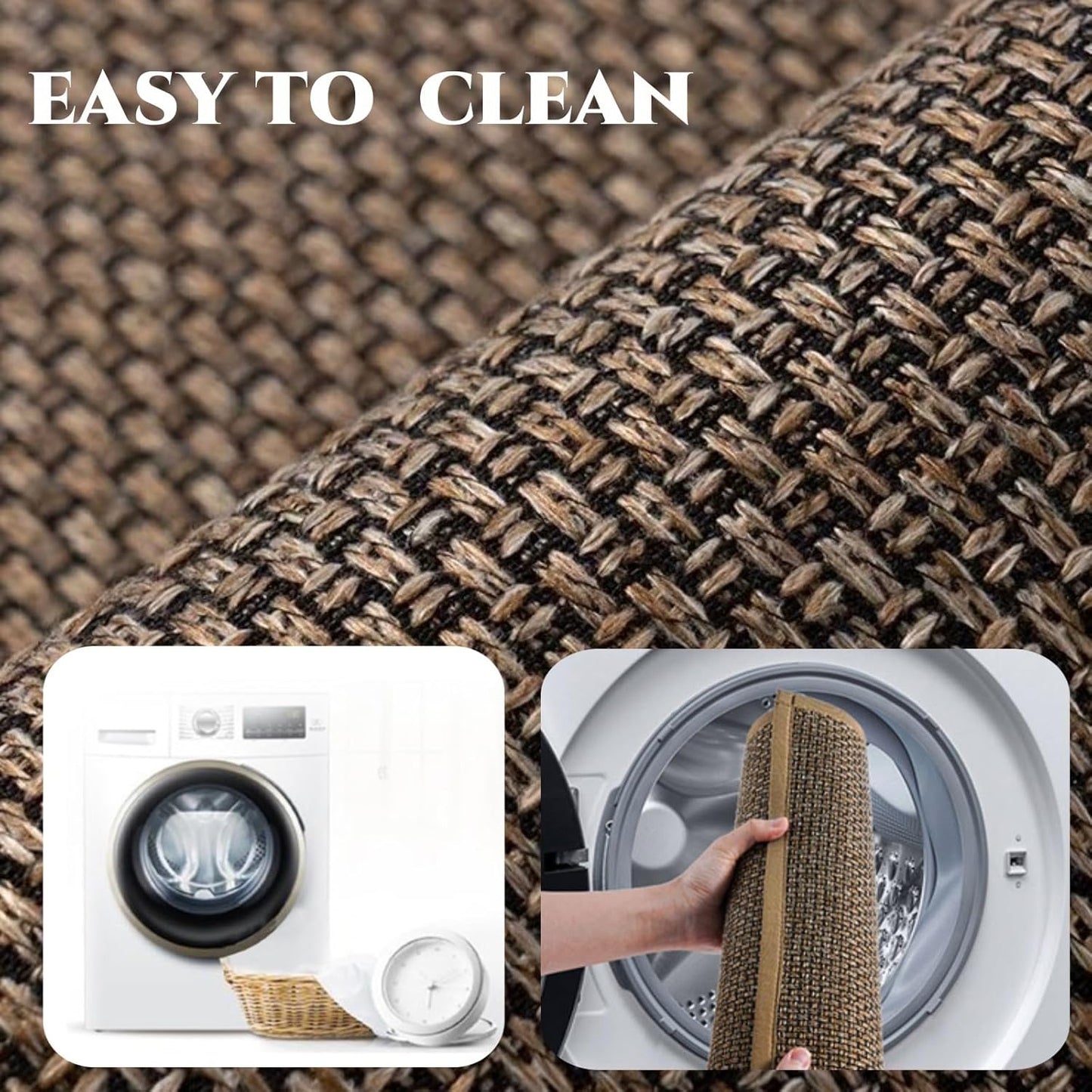 L Shape Kitchen Mat, Anti-slip Corner Kitchen Mats for Floor, 1 Piece L Shape Rug, Absorbent Runner in Front of Sink, Washable Floor Rugs for Home,Kitchen,Office(Black/Grey Right-L,4'11" x 3'3")