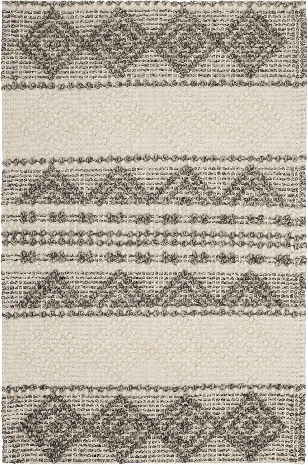 SAFAVIEH Natura Collection Runner Rug - 2'3" x 8', Beige & Ivory, Handmade Moroccan Boho Tribal Wool & Cotton, Ideal for High Traffic Areas in Living Room, Bedroom (NAT102B)