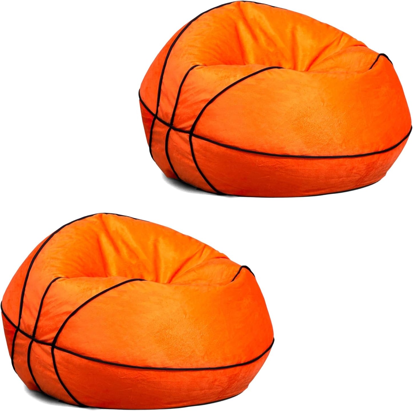 Big Joe Classic Bean Bag Chair, Spicy Lime Smartmax, Durable Polyester Nylon Blend, 2 feet Round