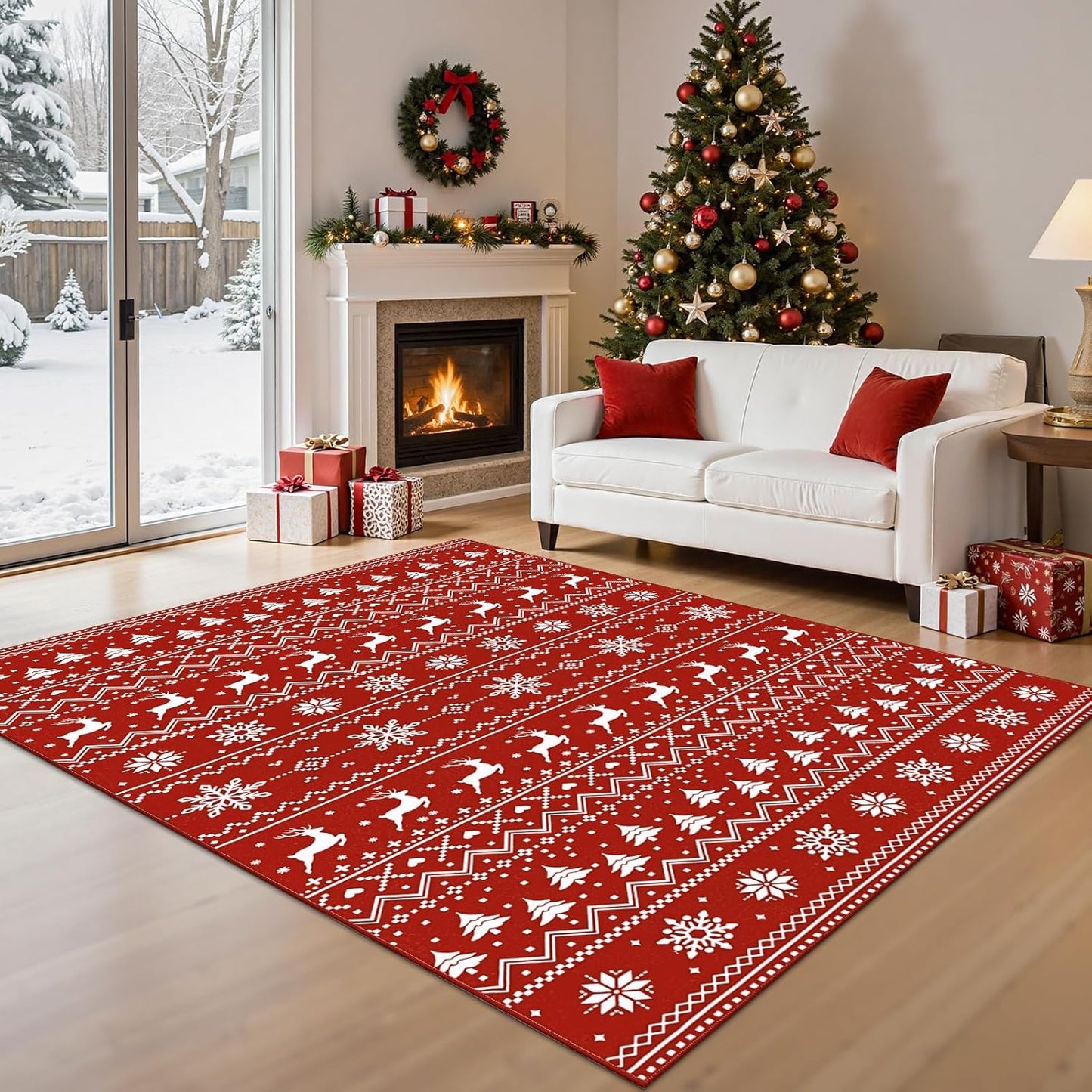 Pauwer Boho Hallway Runner Rug 3x10 Washable Entryway Area Rugs Non Slip Farmhouse Vintage Floor Mat Long Carpet Runner for Hallways Laundry Room Kitchen Bathroom Bedroom